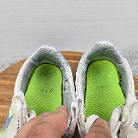 Nike Women 7.5 Waffle Racer Crater Summit White Aluminum Athletic Casual Sneaker - Picture 11 of 12